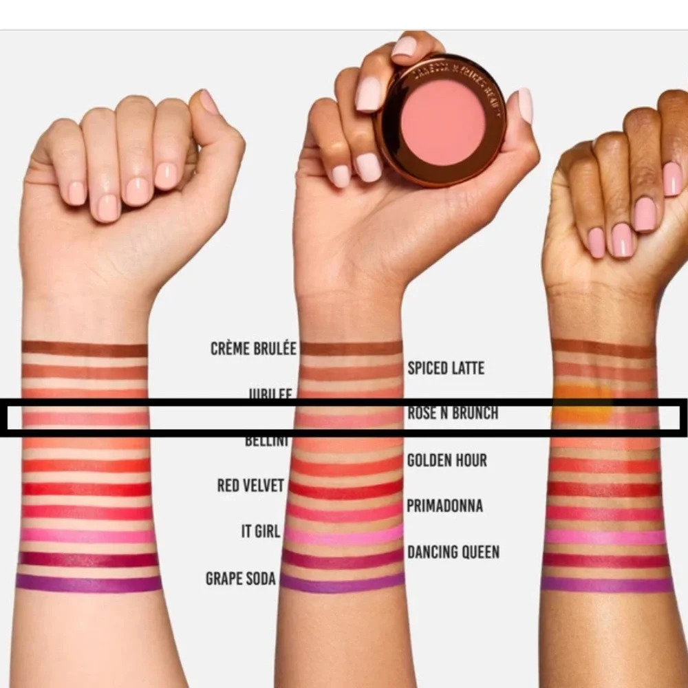 Danessa Myricks Yummy Skin Blurring Balm Powder Flushed Rosé N Brunch, New